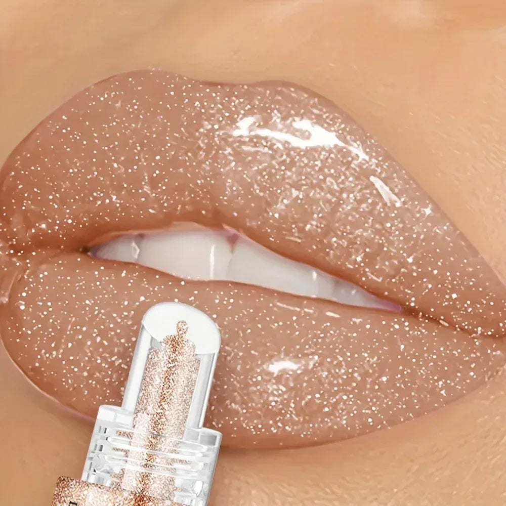 Waterproof Lip gloss, Shine, Long-Lasting, Moistening, Non-Sticky Paste, Easy Application& carry, Glamour lip makeup - Chakastore