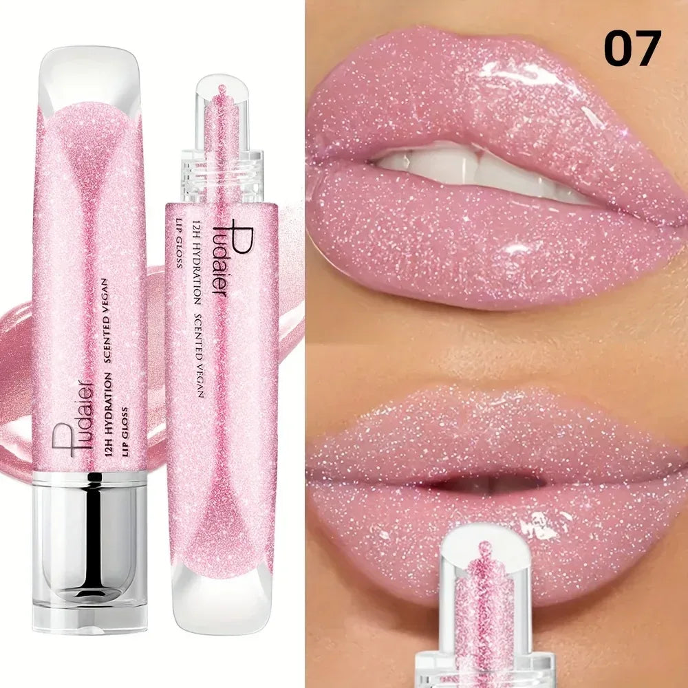 Waterproof Lip gloss, Shine, Long-Lasting, Moistening, Non-Sticky Paste, Easy Application& carry, Glamour lip makeup - Chakastore