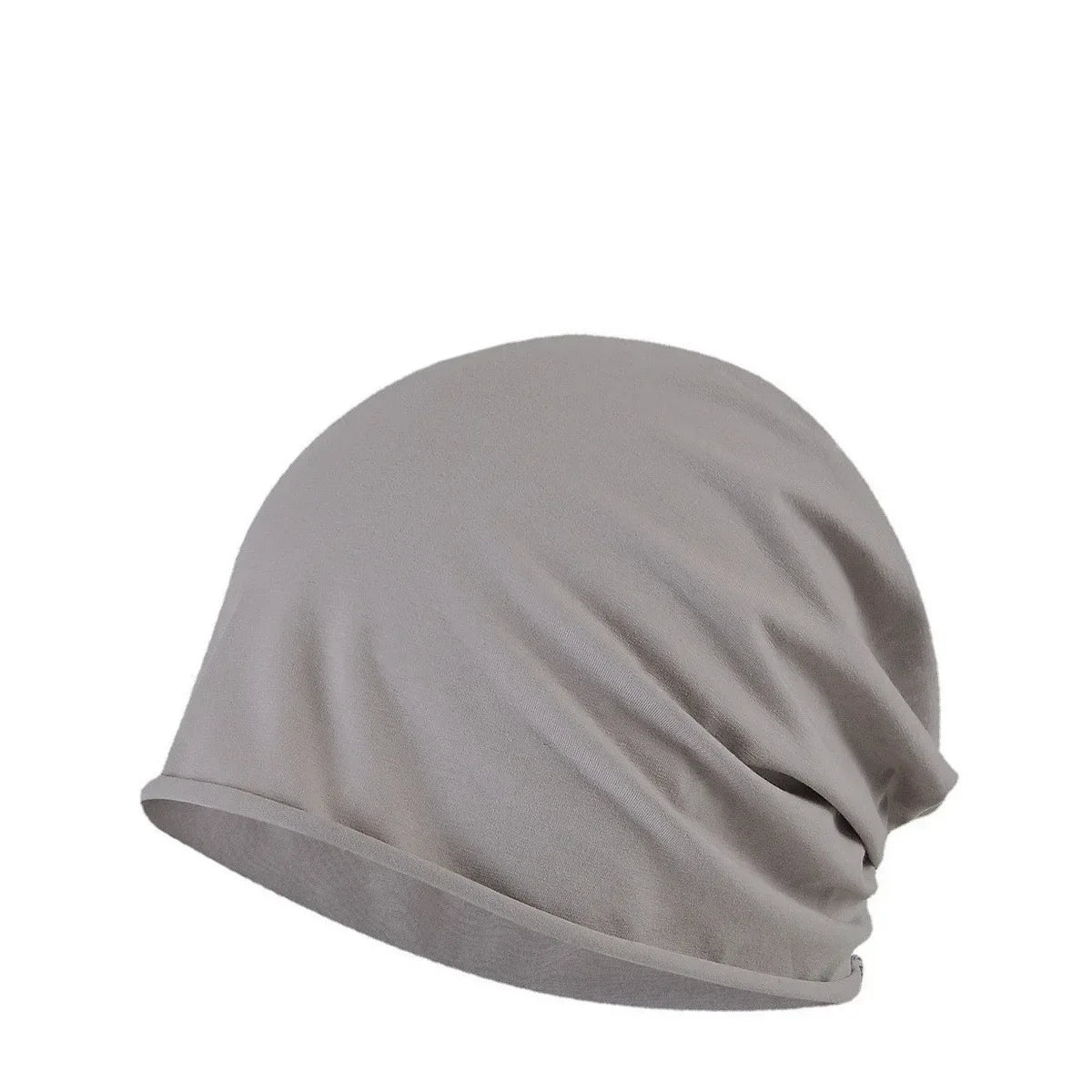 Beanies For Men Women Unisex Autumn Spring Thin Beanie Solid Color Cotton Single layer Baggy Cap Female Male Outdoor Windproof
