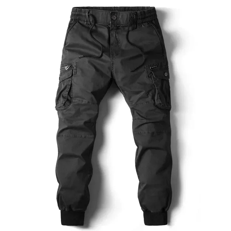 2025 New Cargo Pants Men Jogging Casual Pants Cotton Full Length Tactical Military Pants Trousers - Chakastore