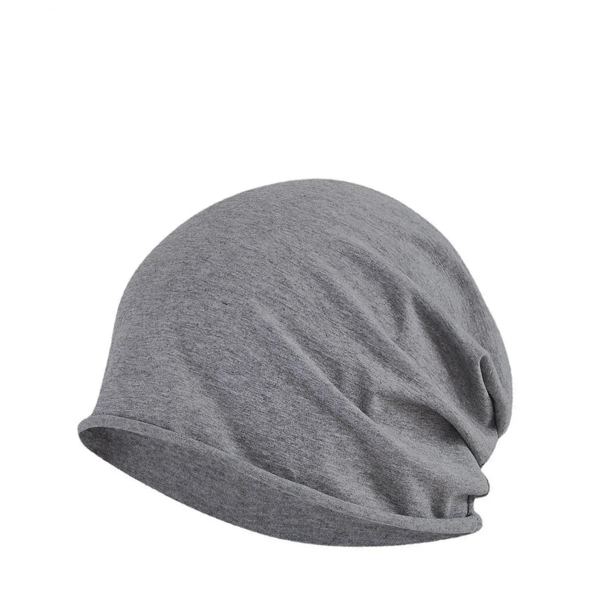 Beanies For Men Women Unisex Autumn Spring Thin Beanie Solid Color Cotton Single layer Baggy Cap Female Male Outdoor Windproof