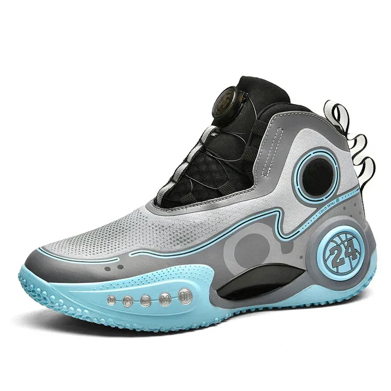 2024 New Men Basketball Shoes Breathable Sports Shoes Training Athletic Women Basketball Sneakers Men - Chakastore