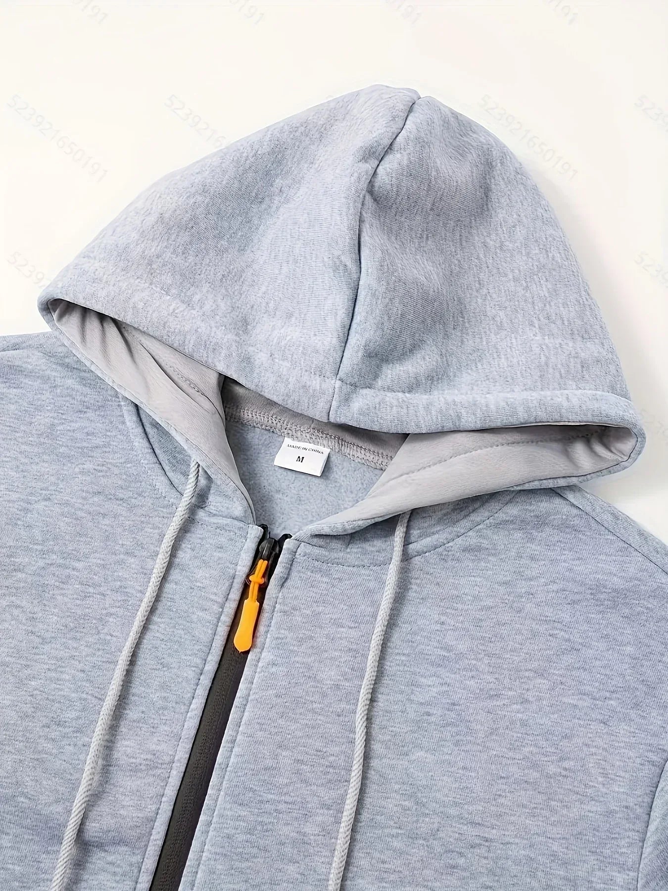Men autumn and winter New Hoodies Long Sleeve Sweatshirt pocket Zipper Design Hooded Sweatshirt Men Sportswear Casual Jacket - Chakastore