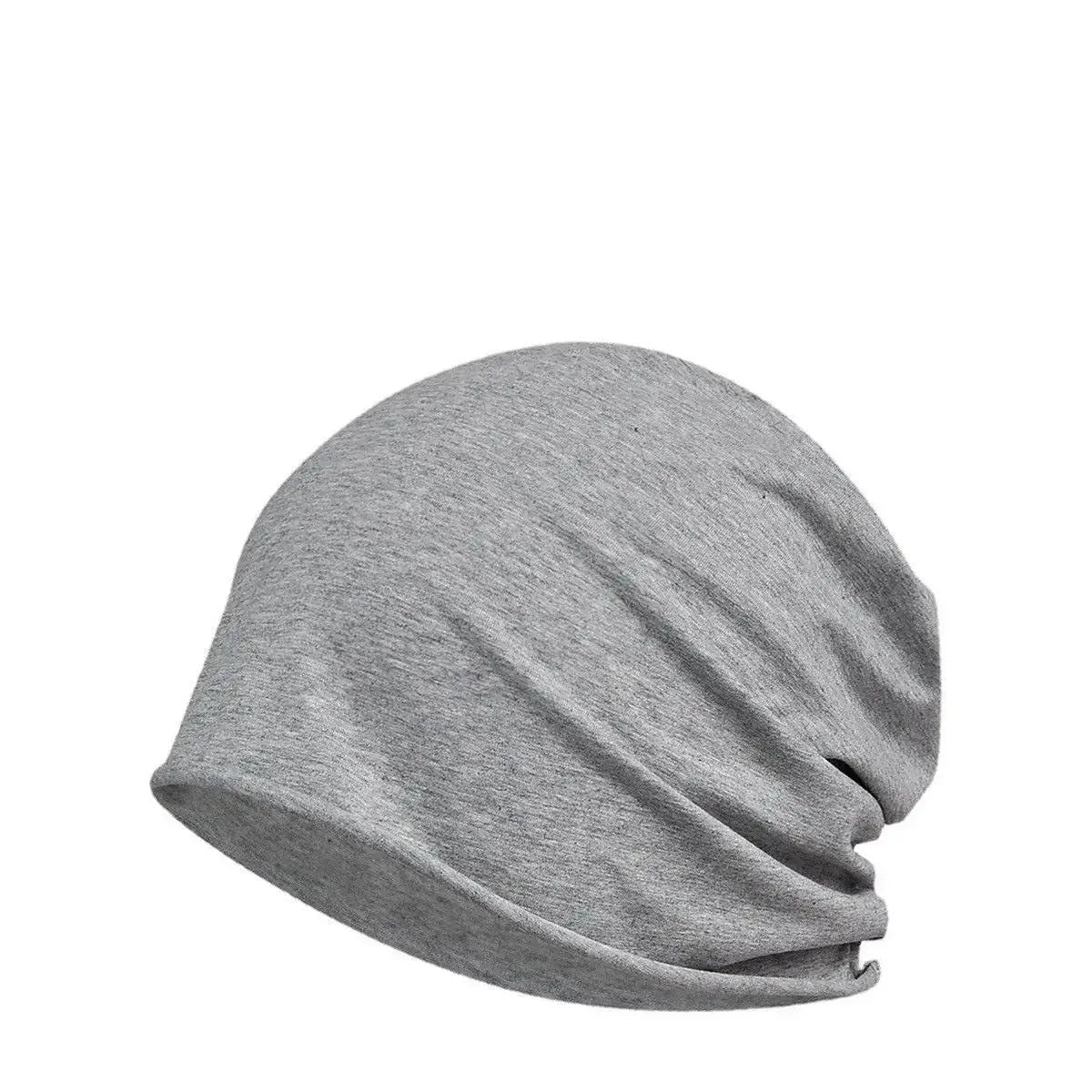 Beanies For Men Women Unisex Autumn Spring Thin Beanie Solid Color Cotton Single layer Baggy Cap Female Male Outdoor Windproof