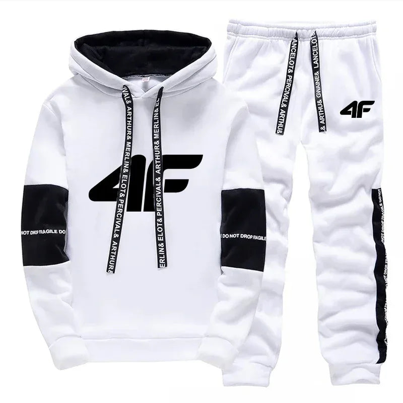 Hot Sale Men's Tracksuit Set or Single Hoodie And Sweatpants Loose Fit Casual Sportswear Soft & Comfortable for Outdoor Jogging