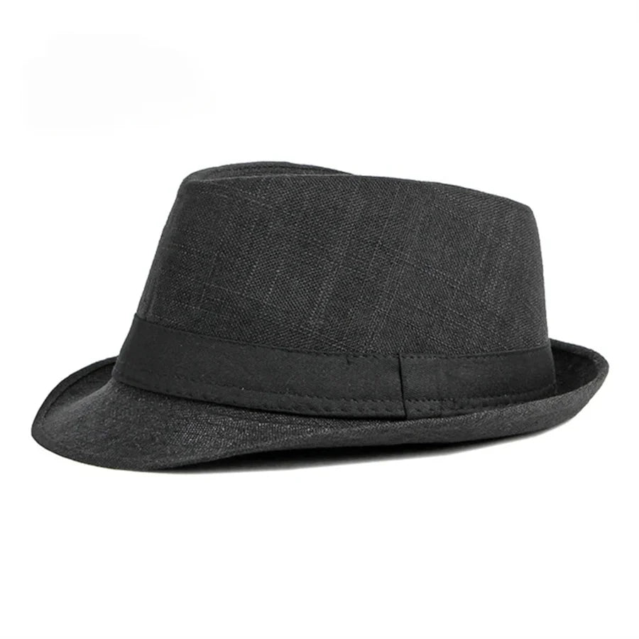 Spring Summer Wool Wedding Hat for Mid-Aged Men Couple Fashion Autumn Winter Party Plaid Luxury Design Jazz Hat Fedora Hat Women