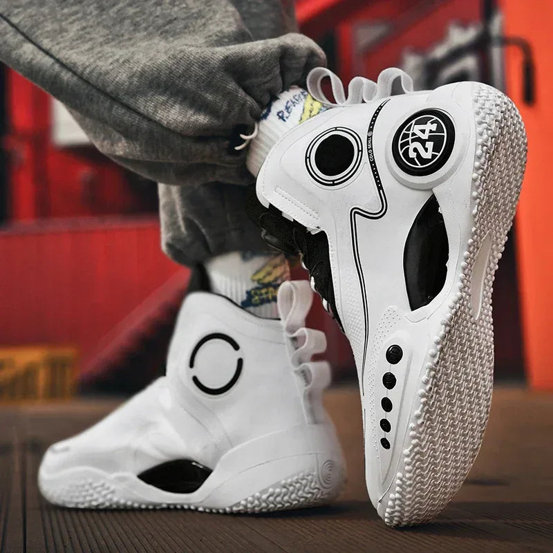 2024 New Men Basketball Shoes Breathable Sports Shoes Training Athletic Women Basketball Sneakers Men - Chakastore