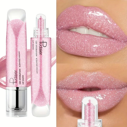 Waterproof Lip gloss, Shine, Long-Lasting, Moistening, Non-Sticky Paste, Easy Application& carry, Glamour lip makeup - Chakastore