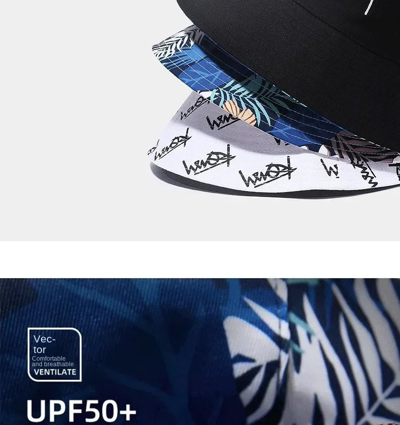 Big Head XL63cm Letter Print Bucket Hats Men Women Large Size Reversible Hip Hop Fisherman Caps Summer Sun Hat Plus Size Panama