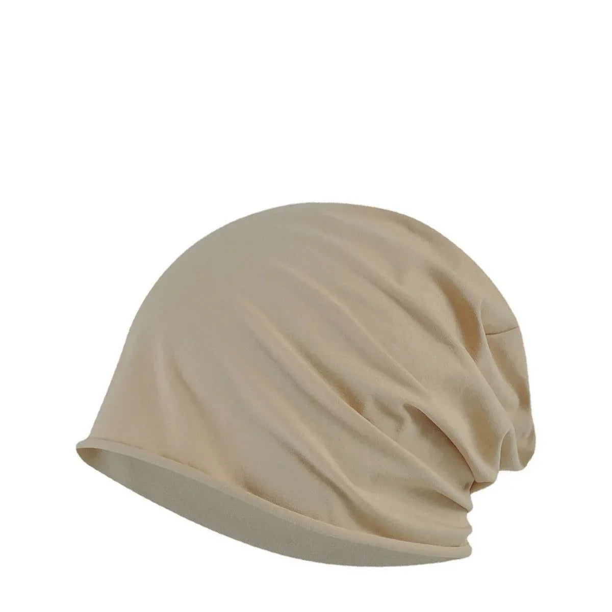 Beanies For Men Women Unisex Autumn Spring Thin Beanie Solid Color Cotton Single layer Baggy Cap Female Male Outdoor Windproof