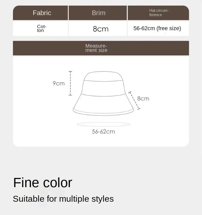Big Head XL63cm Letter Print Bucket Hats Men Women Large Size Reversible Hip Hop Fisherman Caps Summer Sun Hat Plus Size Panama