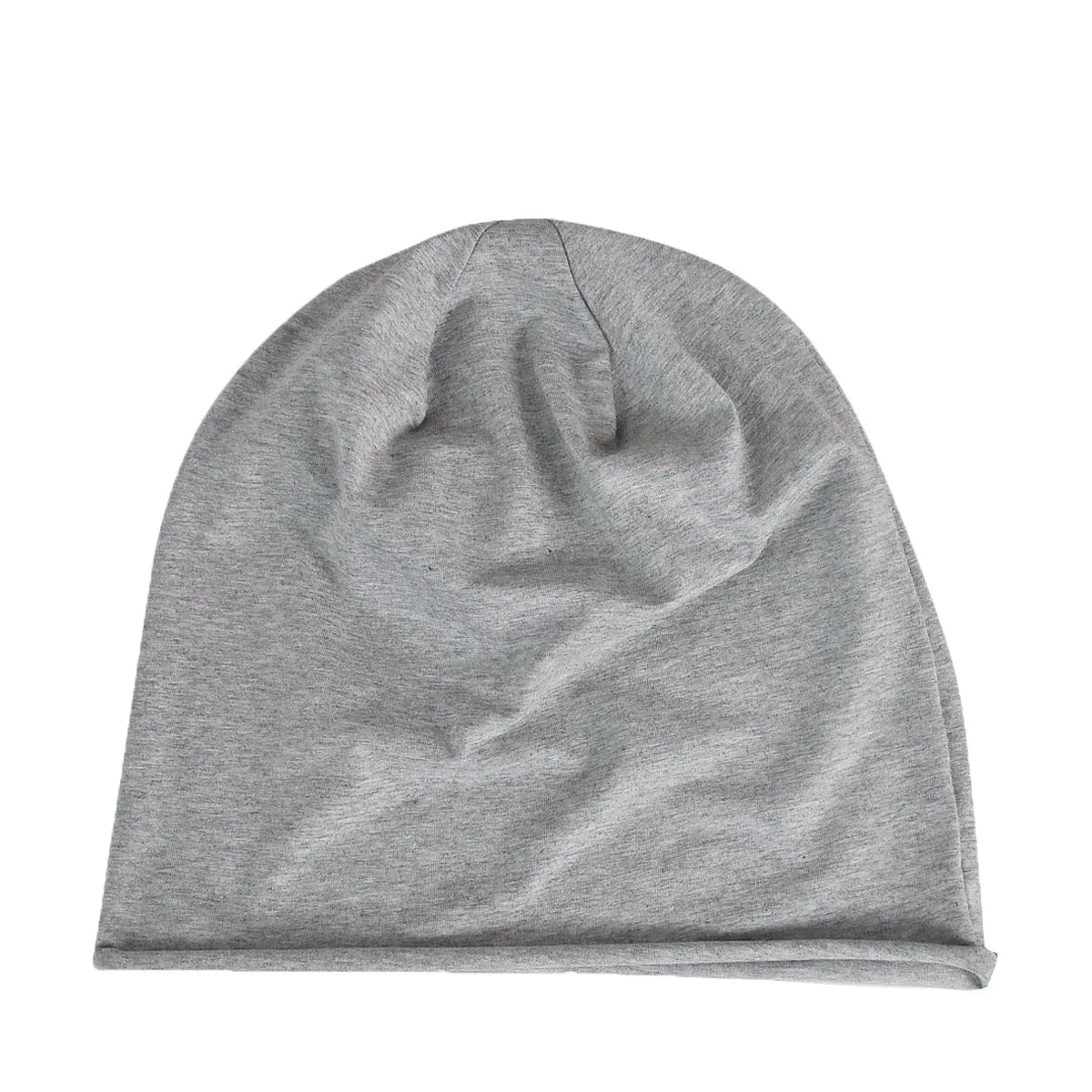 Beanies For Men Women Unisex Autumn Spring Thin Beanie Solid Color Cotton Single layer Baggy Cap Female Male Outdoor Windproof