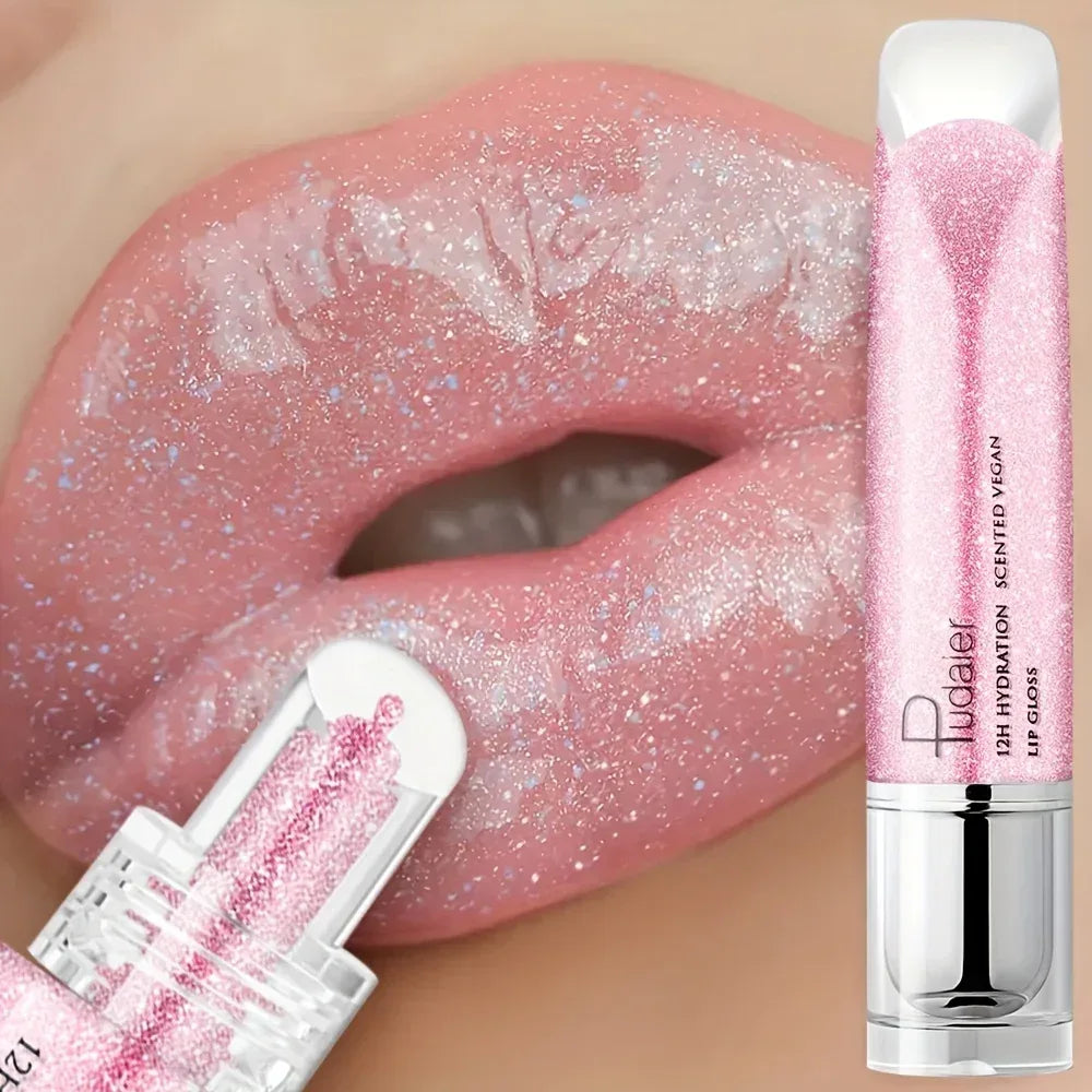 Waterproof Lip gloss, Shine, Long-Lasting, Moistening, Non-Sticky Paste, Easy Application& carry, Glamour lip makeup - Chakastore