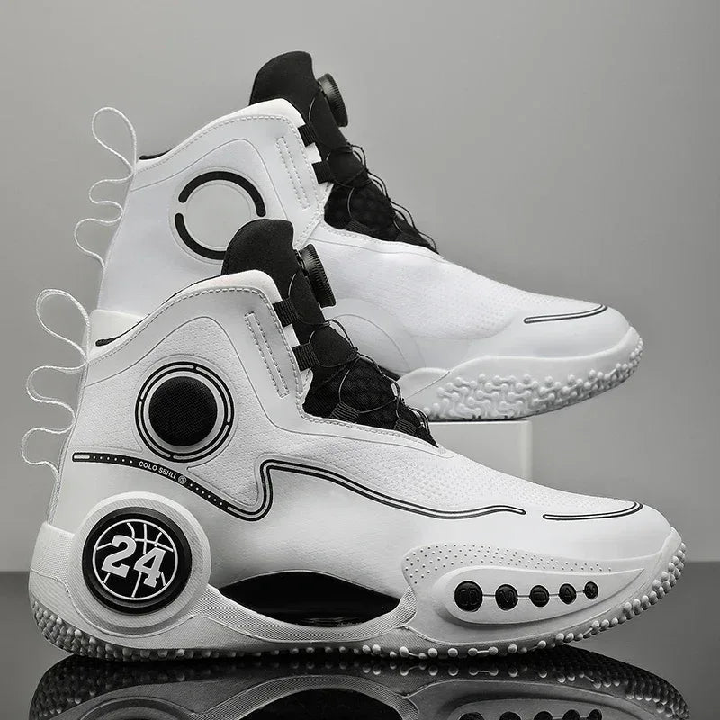 2024 New Men Basketball Shoes Breathable Sports Shoes Training Athletic Women Basketball Sneakers Men - Chakastore