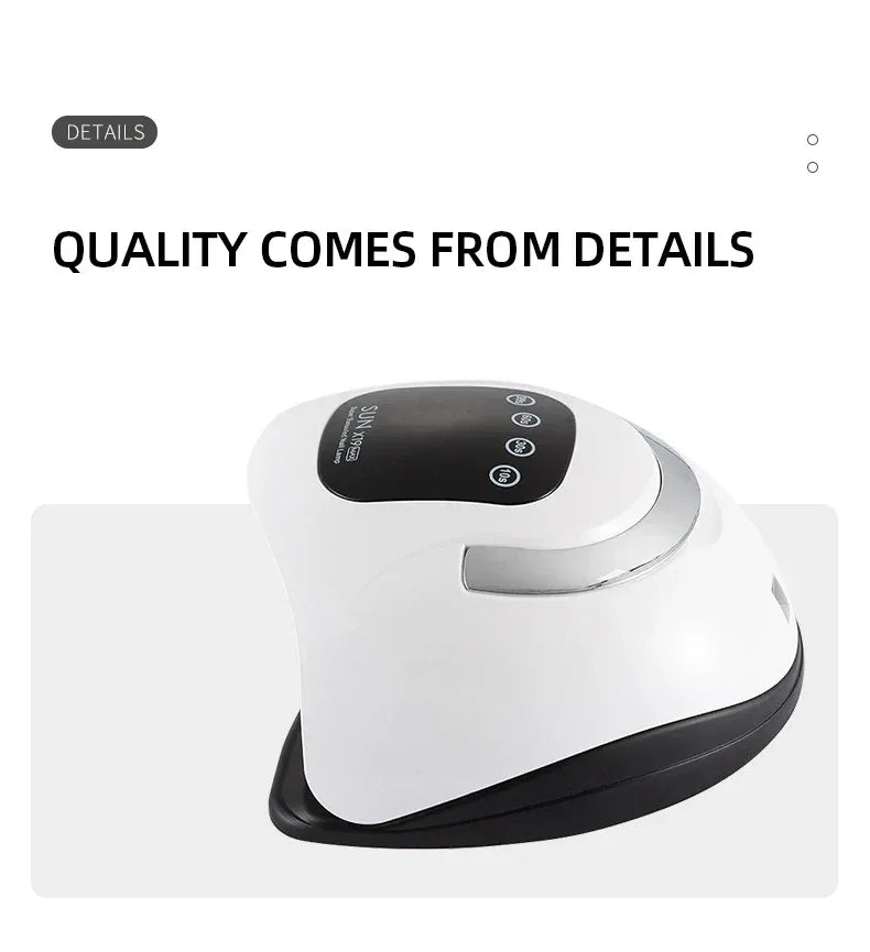 320W SUN X19 MAX Nail Dryer Machine 72 LEDS UV LED Lamp for Nails Gel Polish Curing Manicure Lamp With Large LCD Touch Screen