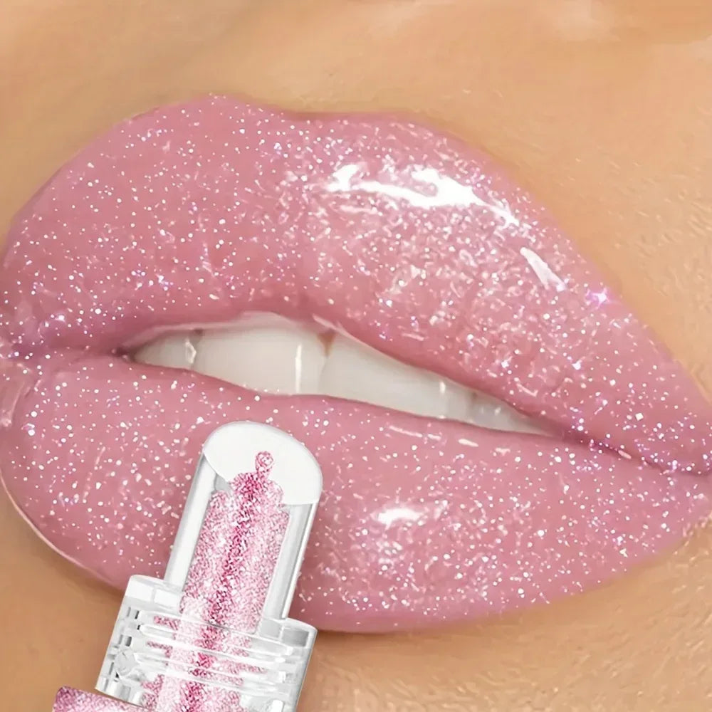 Waterproof Lip gloss, Shine, Long-Lasting, Moistening, Non-Sticky Paste, Easy Application& carry, Glamour lip makeup - Chakastore
