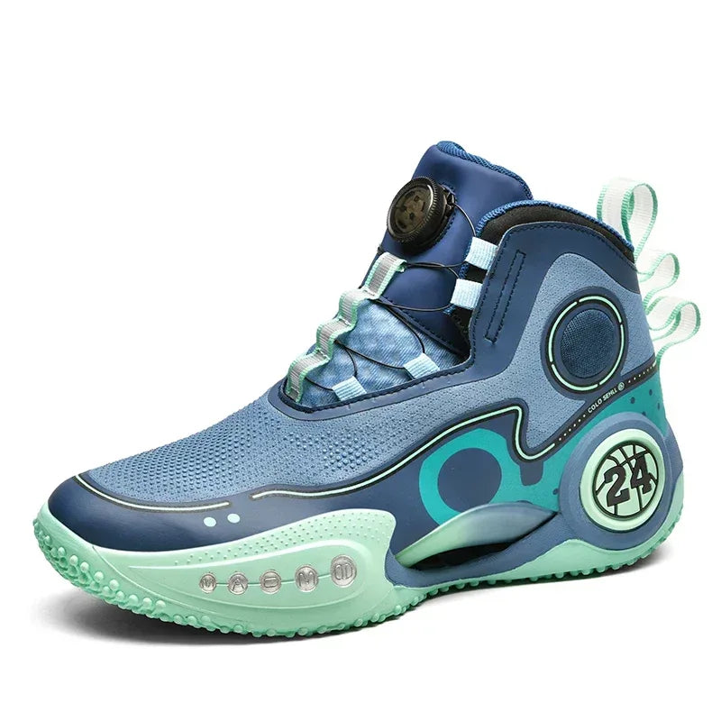 2024 New Men Basketball Shoes Breathable Sports Shoes Training Athletic Women Basketball Sneakers Men - Chakastore