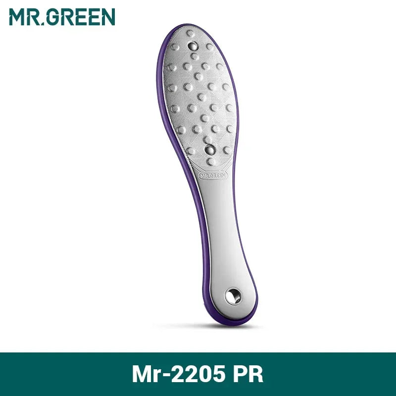 MR.GREEN Pedicure Foot Care Tools Foot File Rasps Callus Dead Foot Skin Care Remover Sets Stainless Steel Professional Two Sides - Chakastore