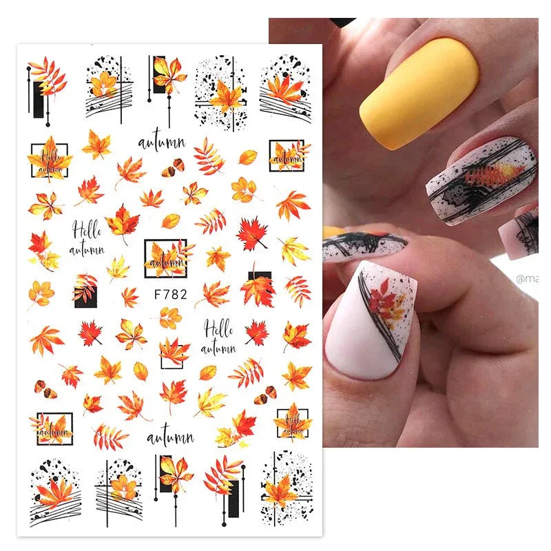 Gold 3D Nail Sticker Curve Stripe Lines Nails Stickers Gradient Adhesive Striping Tape Nail Foil Nail Art Stickers Decals Silver